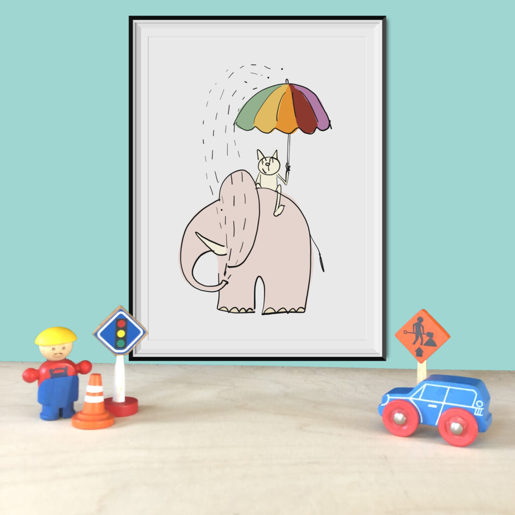 Kid's Animal Wall Art