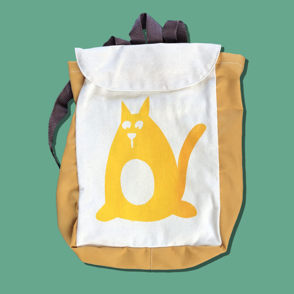 Screen printed Day Bags
